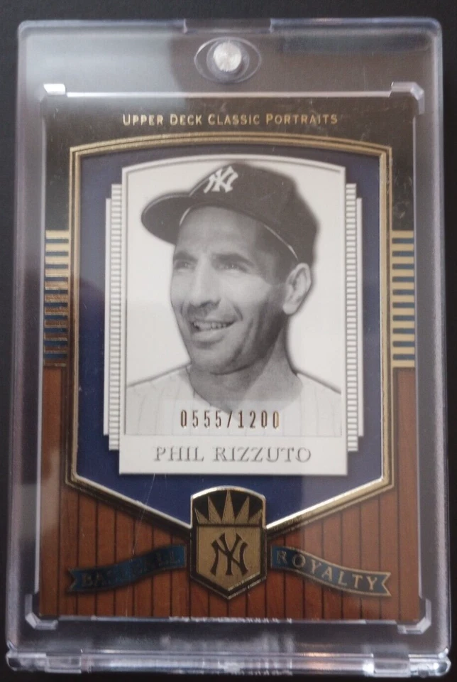 2003 Upper Deck Sweet Spot Classic Portaits Phil Rizzuto (#195) /1200 - Image 1 of 2