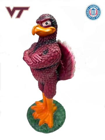 Virginia Tech "HokieBird" Mascot Garden Statue Cover