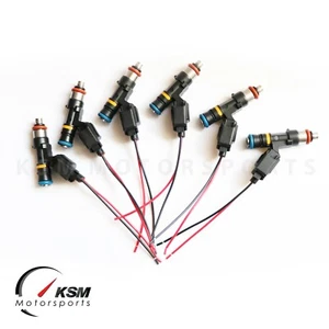 6 x 310cc fuel injectors for 2004-2005 VW Golf GTi R32 3.2L VR6 fit BOSCH EV14 - Picture 1 of 12