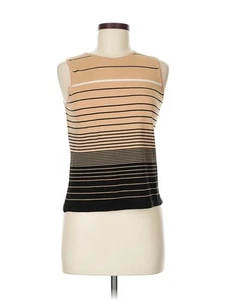 TSE Women Brown Sleeveless T-Shirt M - Picture 1 of 4