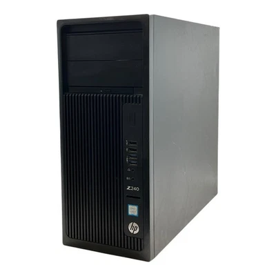 HP Z240 Workstation PC | Intel i7-7700K | 16 GB RAM DDR4 | 500 GB SSD | Win 11 - Immagine 1 di 4