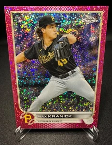 2022 Topps Chrome - Max Kranick - Magenta Speckle Refractor (#326/350) - #144 - Picture 1 of 4