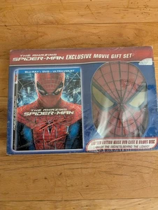 The Amazing Spider-Man (Blu ray + DVD) Exclusive Movie Gift Set W/Mask DVD Case - Imagen 1 de 7