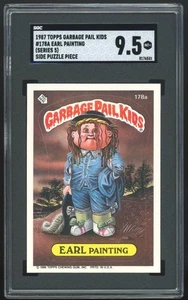 Topps Garbage Pail Kids 5th Series #178A Earl Painting SGC 9.5 MINT + Not PSA - Picture 1 of 2