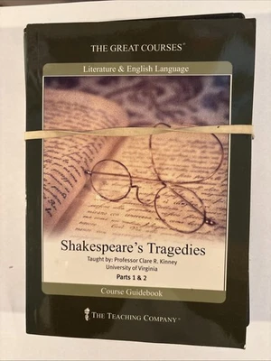 New, Sealed Great Courses DVDs + Guidebook: SHAKESPEARE'S TRAGEDIES Foto 1 de 2
