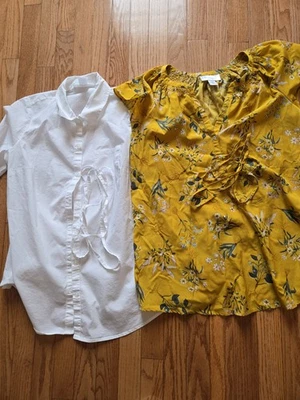 Womens Motherhood Maternity size Small Bundle of Two Tops - Image 1 of 4