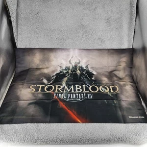 Final Fantasy XIV STORMBLOOD Fabric Banner Poster New Sealed 40 X 27 - Picture 1 of 7