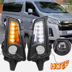 Luz de circulación diurna LED DRL para Toyota Hiace Commuter 2019-2022 lámpara antiniebla EE. UU. - Imagen 1 de 13