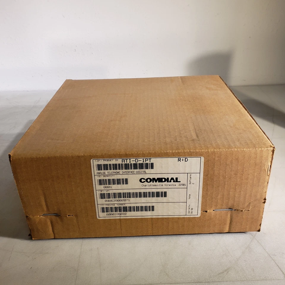 Comdial ATI-D-1PT 1 Port Analog Telephone Interface Digital 04863900271 - Image 1 of 4