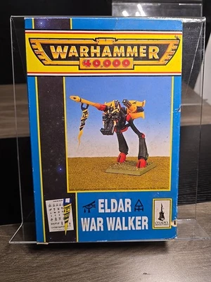 Warhammer 40K Eldar Aeldari War Walker 1997 Metal Pewter Vintage Unpainted - Image 1 of 4