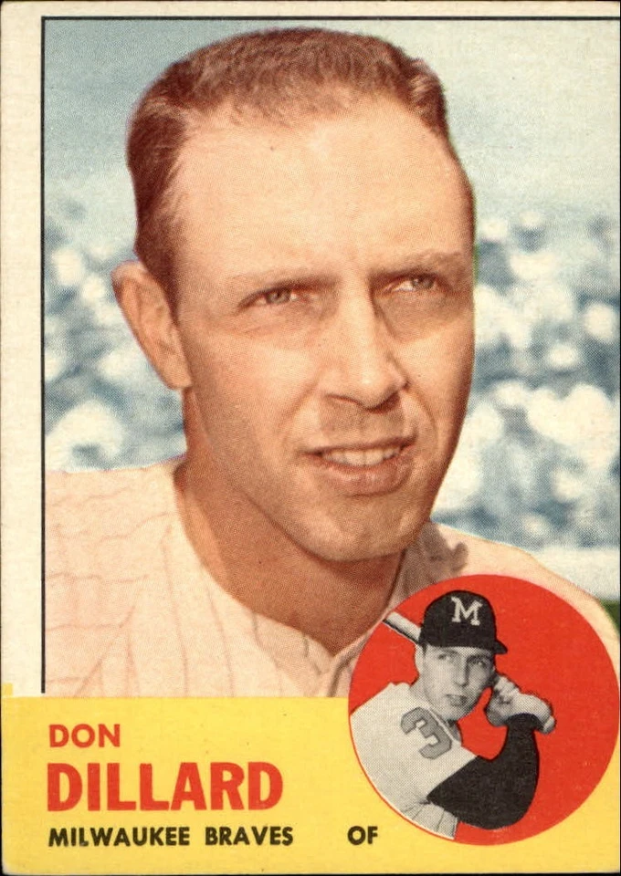 1963 TOPPS BASEBALL ASSORTED SINGLES U-PICK #298-550 - Image 1 of 1