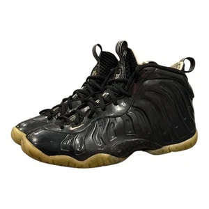 Nike Black Little Foamposite One GS All Star Sneaker Youth 6Y CW1596-001 - Picture 1 of 9