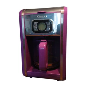 Bella Purple Diamonds 12-Cup Programmable Coffee Maker Sensio Model CM4296 READ - Picture 1 of 9