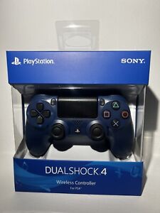 Sony DualShock 4 Wireless Controller - for PlayStation 4 - Midnight Blue