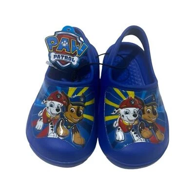 NUEVO Zueco Josmo Niños Toboganes Acuáticos - Paw Patrol Chase Marshall Sandalia de Verano Foto 1 de 4