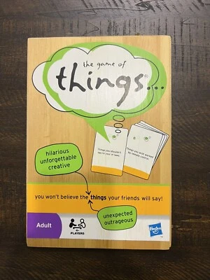 2009 The Game Of Things Adult Board Game By Hasbro COMPLETE New Never Played - Image 1 of 4