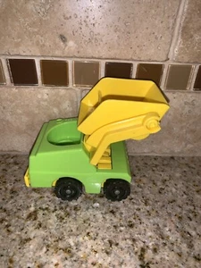 Camión de construcción Fisher Price Little People #0802 de colección - Imagen 1 de 7