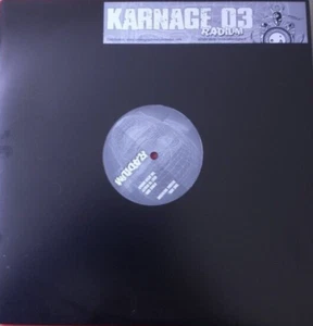 Radium - KARNAGE 03 KRG003 12"Vinyl OLDSCHOOL HARDCORE FRANCE 2001 BRAND NEW RP - Picture 1 of 3