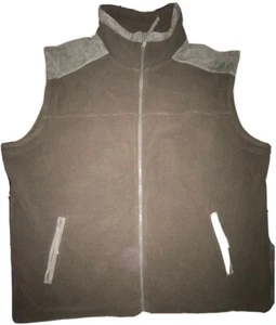 Expeditions By Wrangler Fleece Full Zip Vest Green Men’s XL - Picture 1 of 10