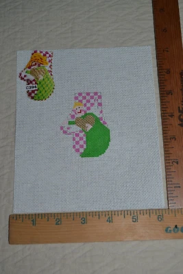 HP needlepoint canvas, Taylor's Angel, #C394, mitten, by The Princess and Me - Image 1 of 4