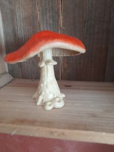 Rare Grand Champignon Schleich schtroumpf Peyo 40060 Mushroom