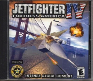 JETFIGHTER FORTRESS AMERICA IV - WINDOWS PC CD VIDEO GAME EXCELLENT - Picture 1 of 3