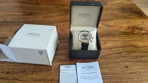 Rotary Aquaspeed Chronograph Quartz Watch With Black Strap- GS00101/04 - Picture 1 of 6
