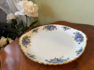 Royal Albert Moonlight Rose Cake plate Tab handled - Picture 1 of 4