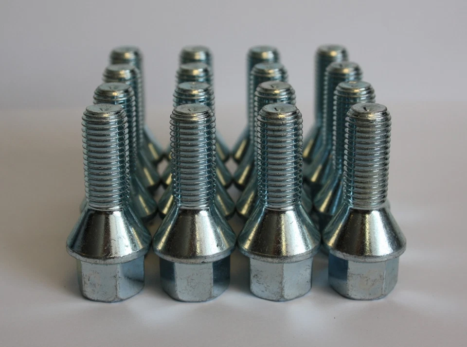 16 X M12 X 1.5 27MM ALLOY WHEEL BOLTS FIT OPEL TIGRA VECTRA B - Image 1 of 1