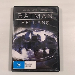 Batman Returns (DVD, 1992) Michael Keaton, Danny DeVito, Michelle Pfeiffer Reg 4 - Imagen 1 de 3