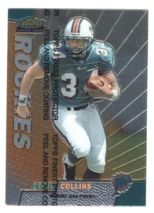 1999 Finest Football Card #153 Cecil Collins Rookie - Picture 1 of 2