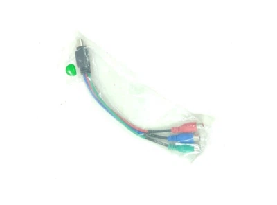 New S-Video 7 Pin to Female 3 RCA Cable Adapter TV AV for PC DVD HDTV - Image 1 of 4