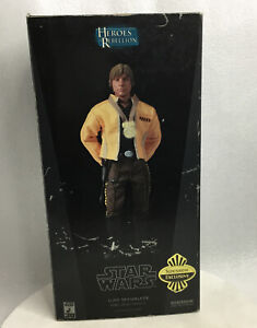 Sideshow Exclusive Star Wars Luke Skywalker Rebel Hero: Yavin IV NEW 1:6 Figure