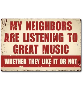 Funny Sarcasm Metal Tin Aluminum Signs Garage Backyard Patio Decor Outdoor & Ind - Picture 1 of 5