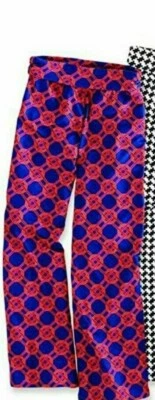 Mud Pie Harlow Pant Navy & Orange  Medium or Large  NWT  - Image 1 of 4