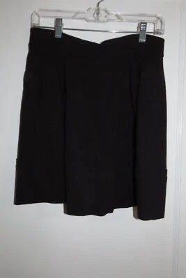 MARC BY MARC JACOBS ЧЕРНАЯ ШЕРСТЯНАЯ СМЕСЬ МИНИ ПОДКЛАДКА РАЗМЕР 4 - Изображение 1 из 3