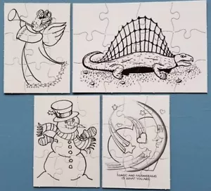 Puzzle vorgedruckte Designs Menge 4 - Bild 1 von 5