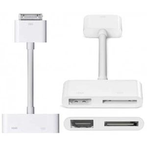 Cyfrowy adapter AV HDMI do HDTV do nowego iPada (iPad 3) / iPada 2 / iPada / iPhone'a 4 - Zdjęcie 1 z 6