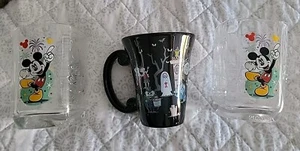 Disney World Year 2000 Celebration Glass/Haunted Mansion  Gravedigger  Mug 10oz  - Picture 1 of 1