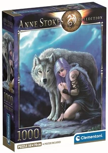 NEW Clementoni Jigsaw Puzzle 1000 Pieces 39958 Protector Anne Stokes - Imagen 1 de 2