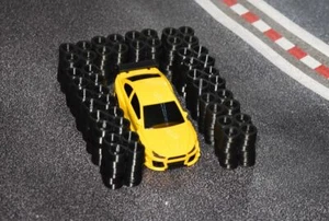 Reifenstapel  Streckenbegrenzung 1:43 12er Set für Dr!ft Siku - Bild 1 von 4