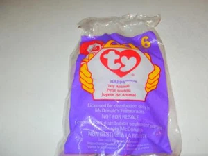 MCDONALDS GLÜCKLICHES MEAL SPIELZEUG TIER - 1998 - TY - 'GLÜCKLICH #6' - VERSIEGELT - NEUWERTIG - L144 - Bild 1 von 1