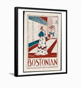 Der Bostoner, Ostern 1900 Kunstdruck gerahmt - Bild 1 von 3