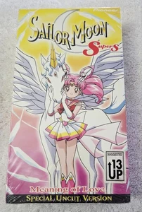 Sailor Moon Super S Vol. 7: Meaning of Love Anime Cartoon VHS, 2002 NEW SEALED - Picture 1 of 2
