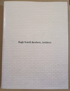 Hugh Newell Jacobsen, Architect, SIGNED, 1st, modern architecture monograph MCM - Picture 1 of 20