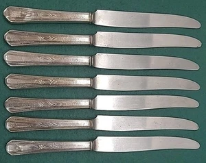 Wm. Coltelli Rogers Silverplate modello Parigi manico cavo - Foto 1 di 6