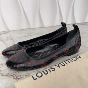 RARO Louis Vuitton INFRARROUG Revival Ballet Monograma Plano 7.5 EE. UU. o 37.5 UE - Imagen 1 de 12