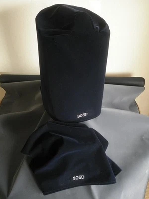 High-end speaker cover for B&W 805 (N805 to 805D3, except 805D4) 1 set 2 covers - Image 1 of 4