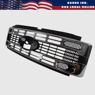 Original front bumper chrome grille  2023- 25 Ford F-250 F-350 Super Duty XL XLT - Image 1 of 4
