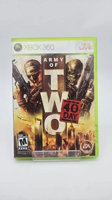 Army of Two The 40th Day (Xbox 360) Complete Microsoft Co Op Shooter Tested  - Image 1 of 4